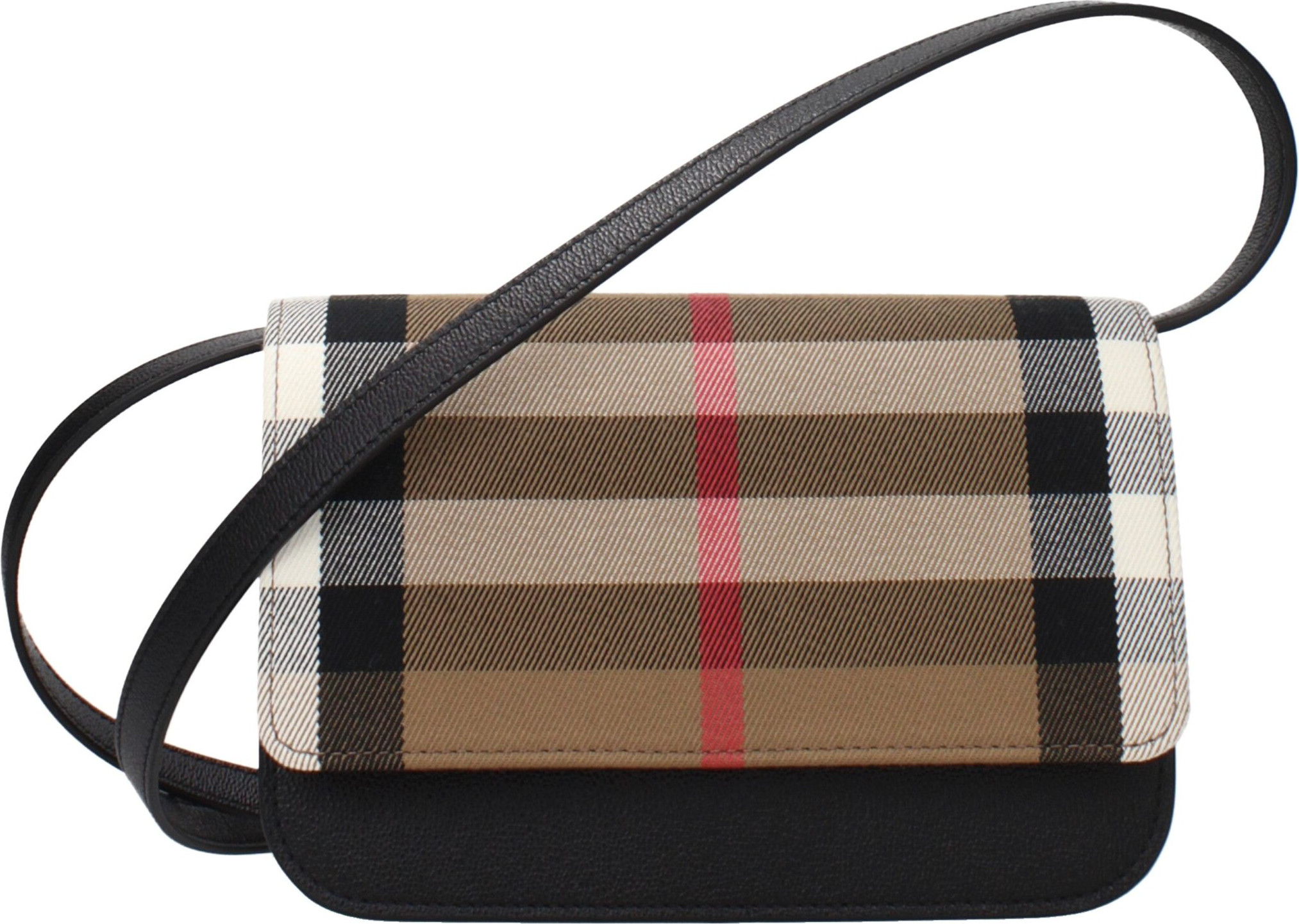 Bosh Burberry sumkasi, bej rangli matodan