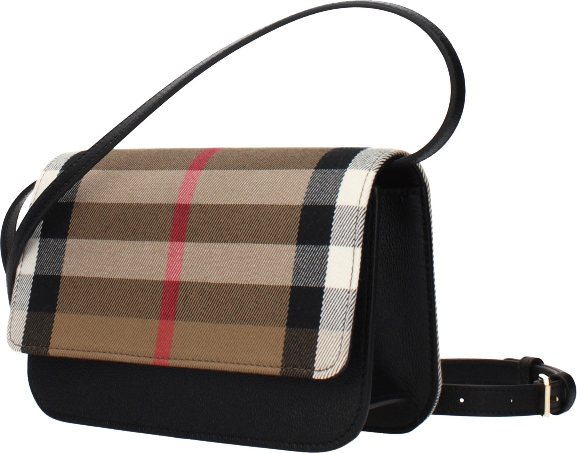 Bosh Burberry sumkasi, bej rangli matodan