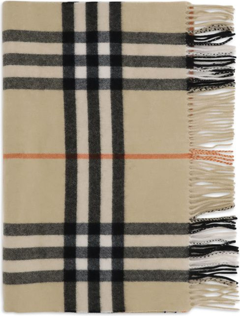 Burberry Beige Cashmere Scarf