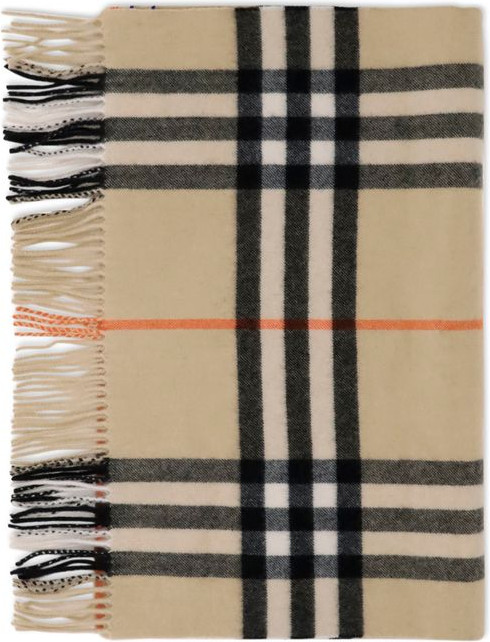 Burberry Beige Cashmere Scarf