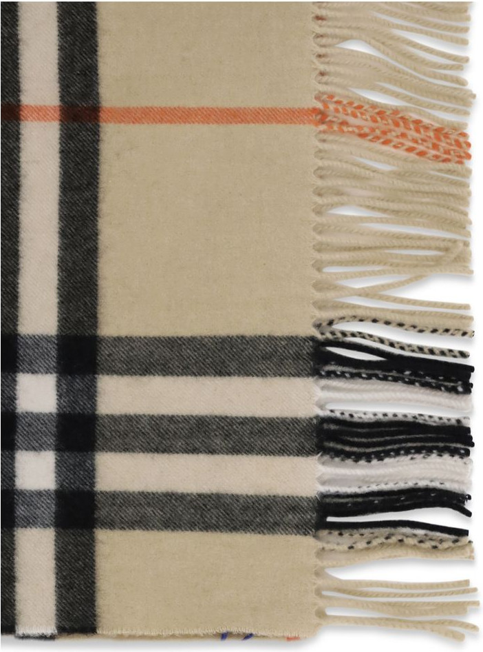 Burberry Beige Cashmere Scarf