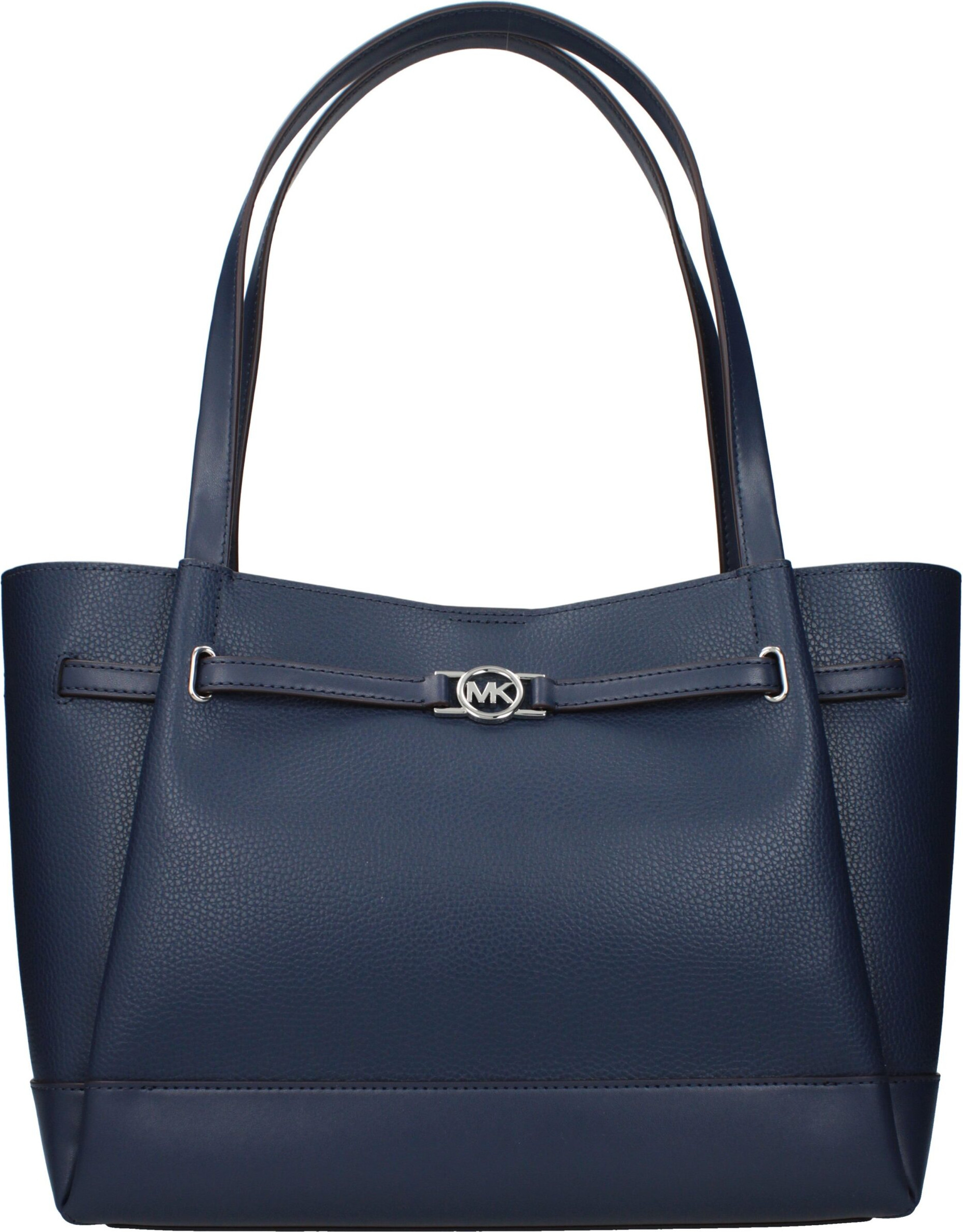 Blue Leather Shoulder Bag Michael Kors