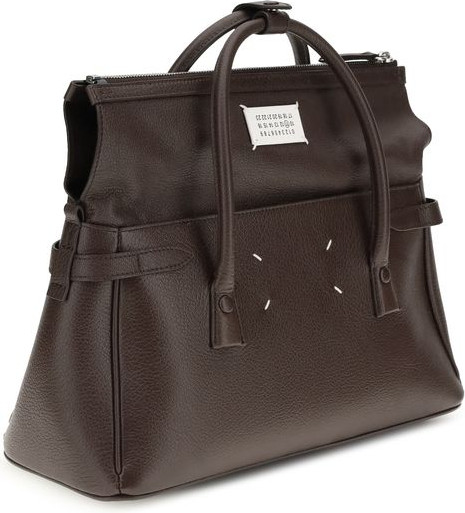 Brown Calf Leather Bos Taurus Handbag