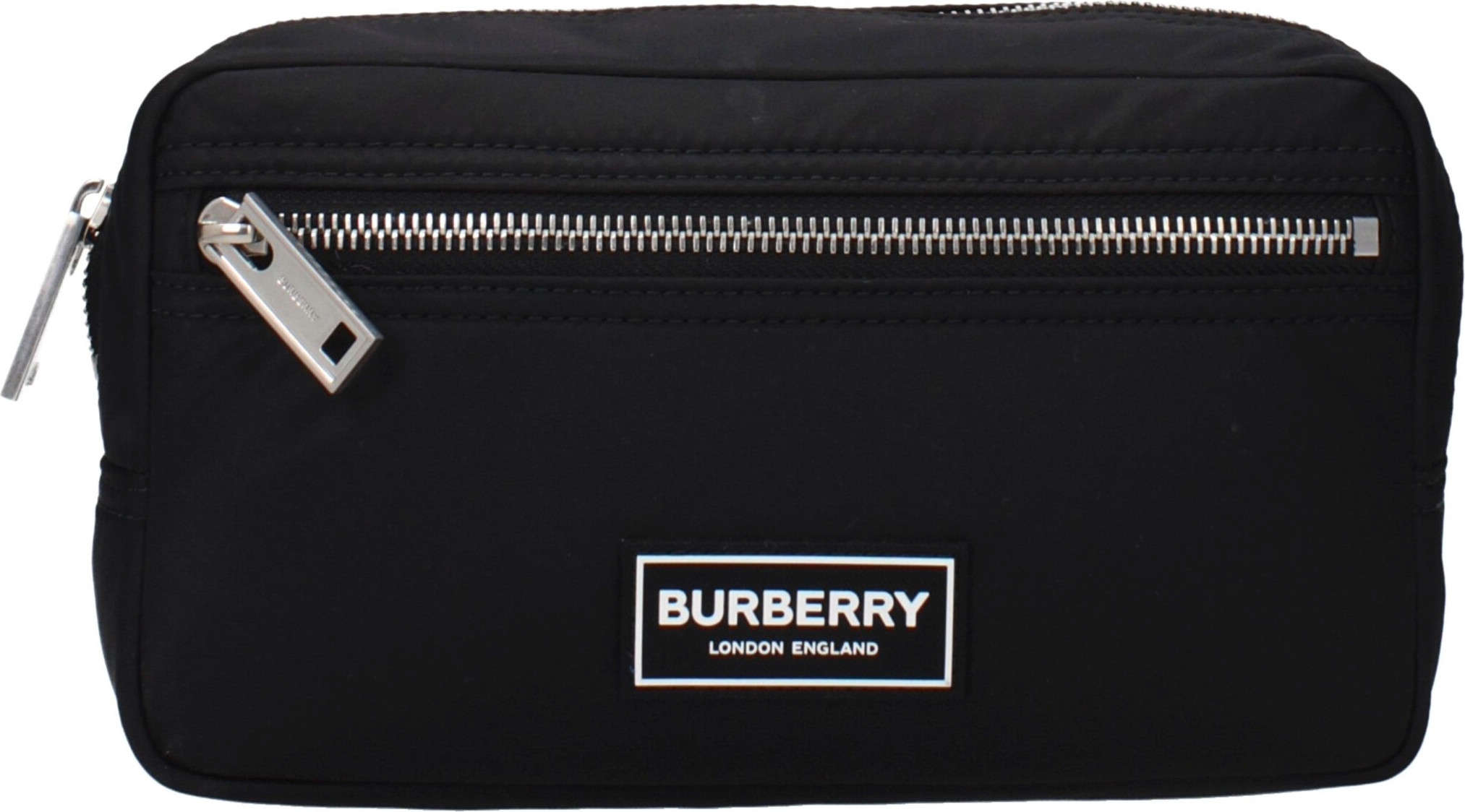 Черная нейлоновая сумка-клатч Burberry