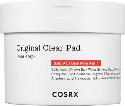 Cosrx One Step Original Clear getränkte Peeling-Pads