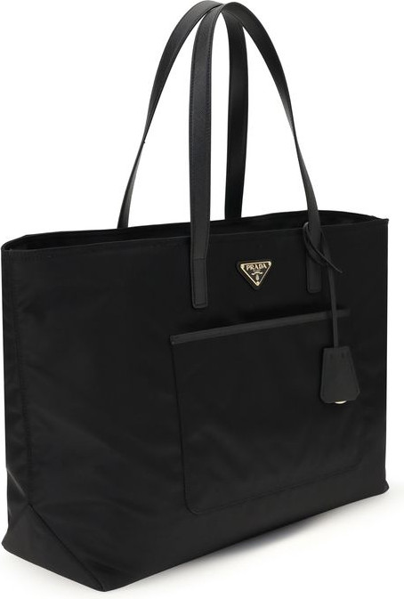 Black Nylon Shoulder Bag Prada