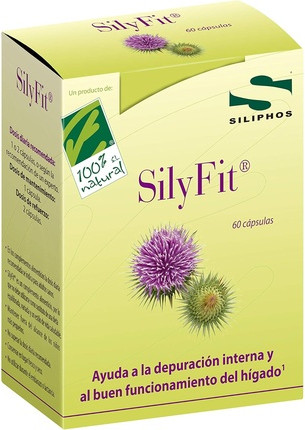 Vitamin Serum 100% Natural Silyfit Entgiftung und Leberschutz Mariendistelextrakt
