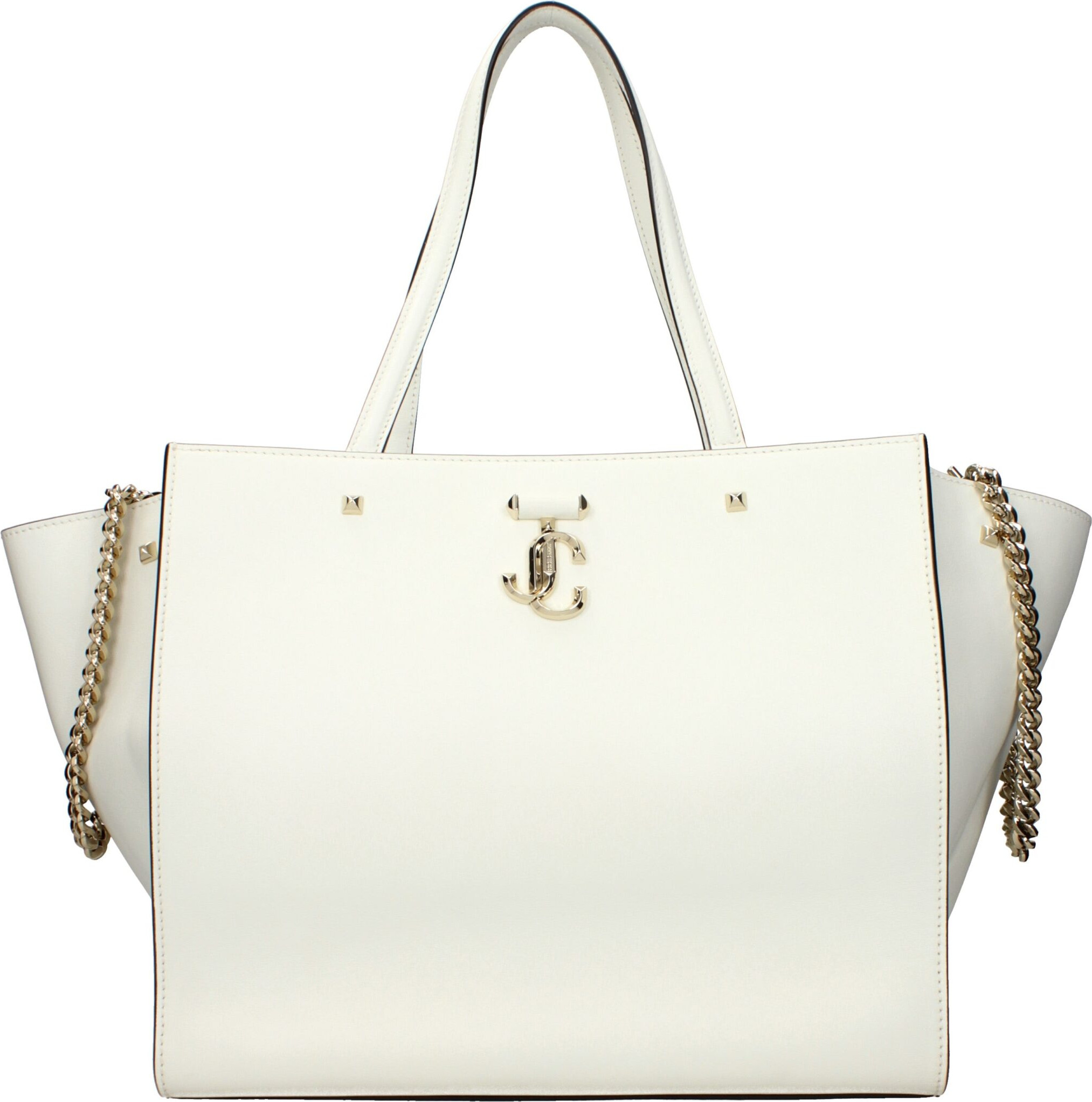 White Leather Shoulder Bag