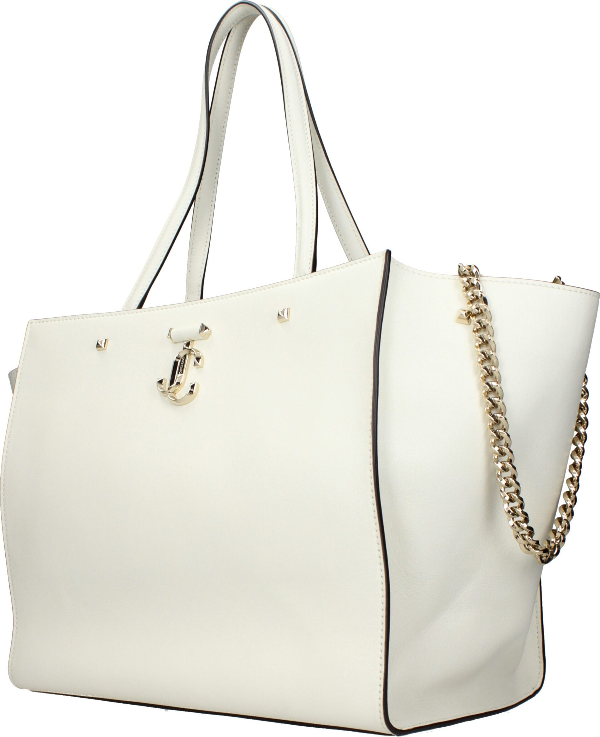 White Leather Shoulder Bag