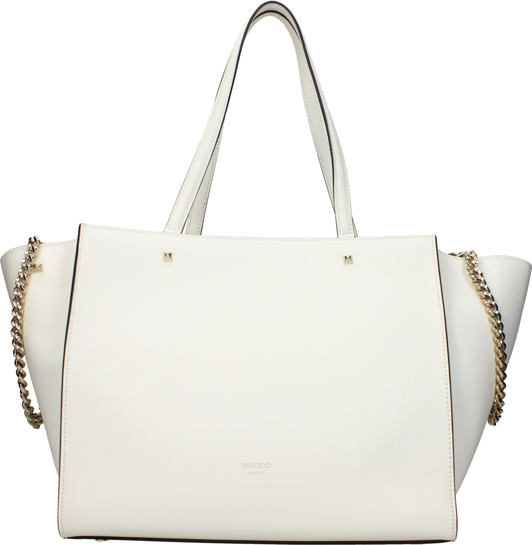 White Leather Shoulder Bag
