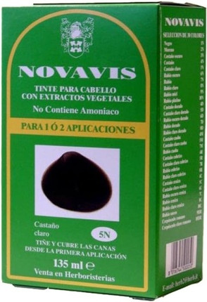 Hair Dye Novavis 5N NOVAVIS Light Chestnut Brown