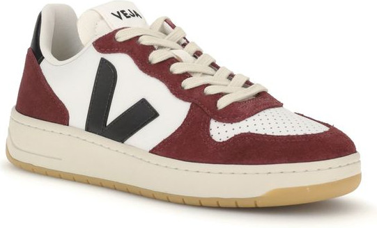 Кроссовки Veja из разноцветной кожи с низким верхом