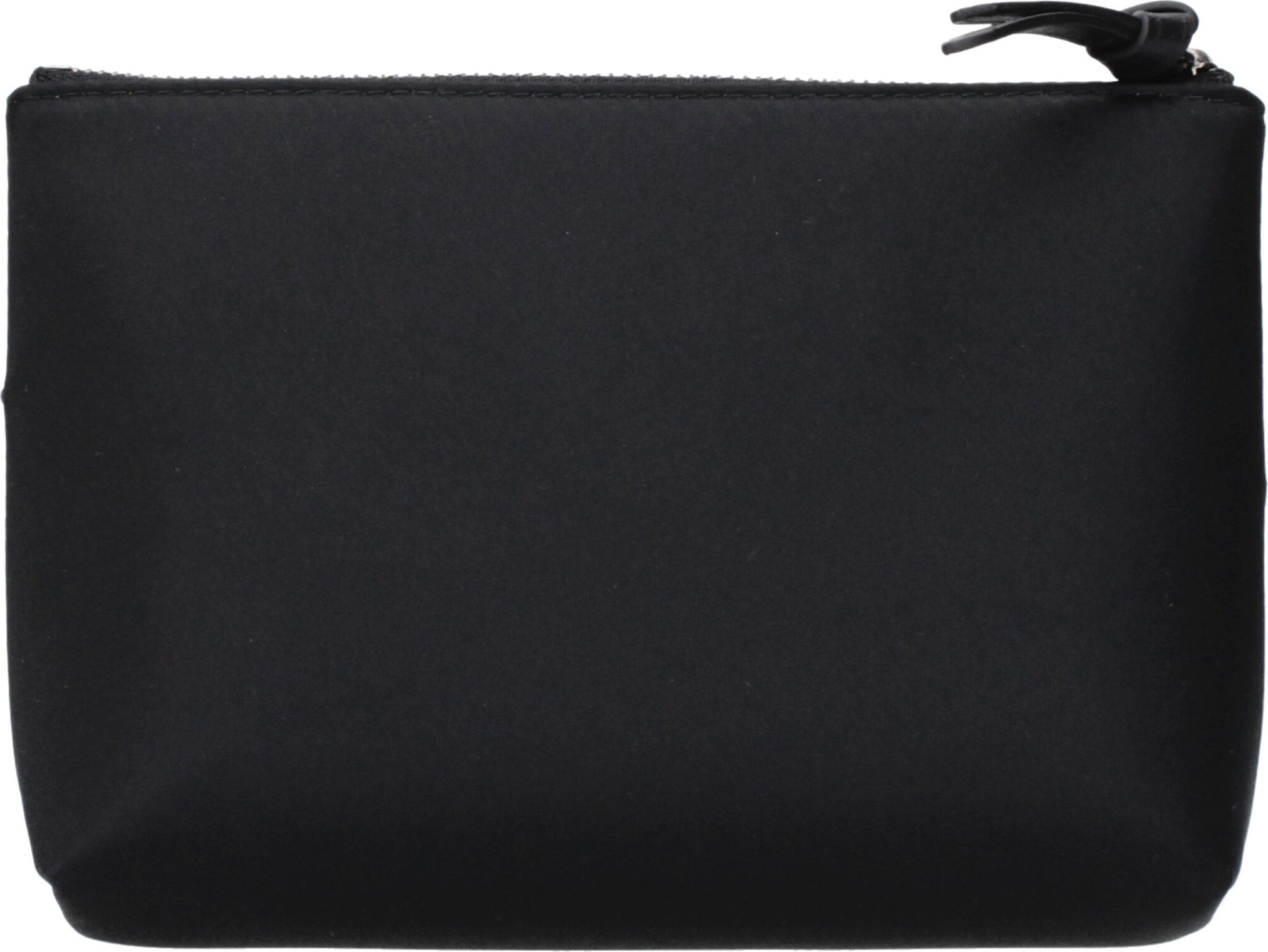 Black Satin Clutch Bag