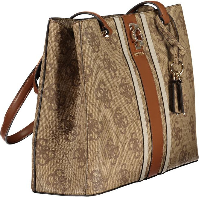 Бежевая сумка Guess из полиэтилена