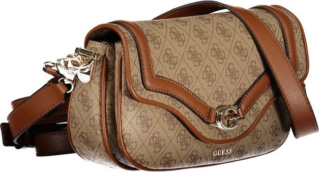 Beige Polyethylene Handbag Guess Shoes