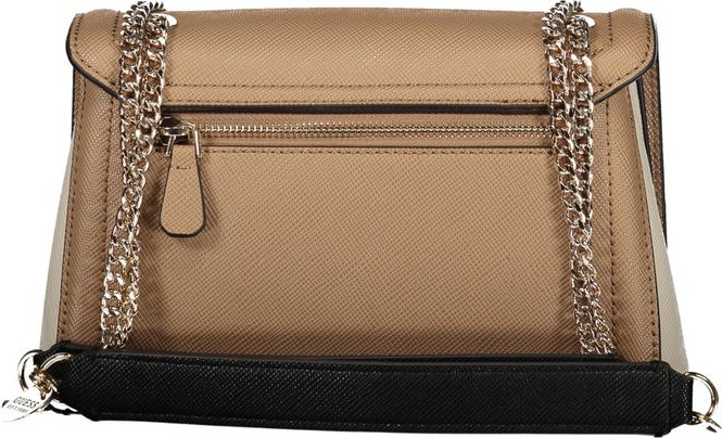 Brown Polyethylene Handbag Guess Shoes