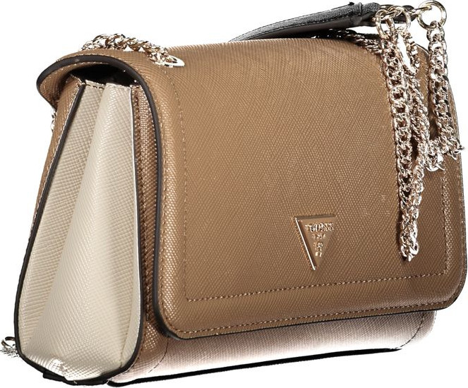 Brown Polyethylene Handbag Guess Shoes