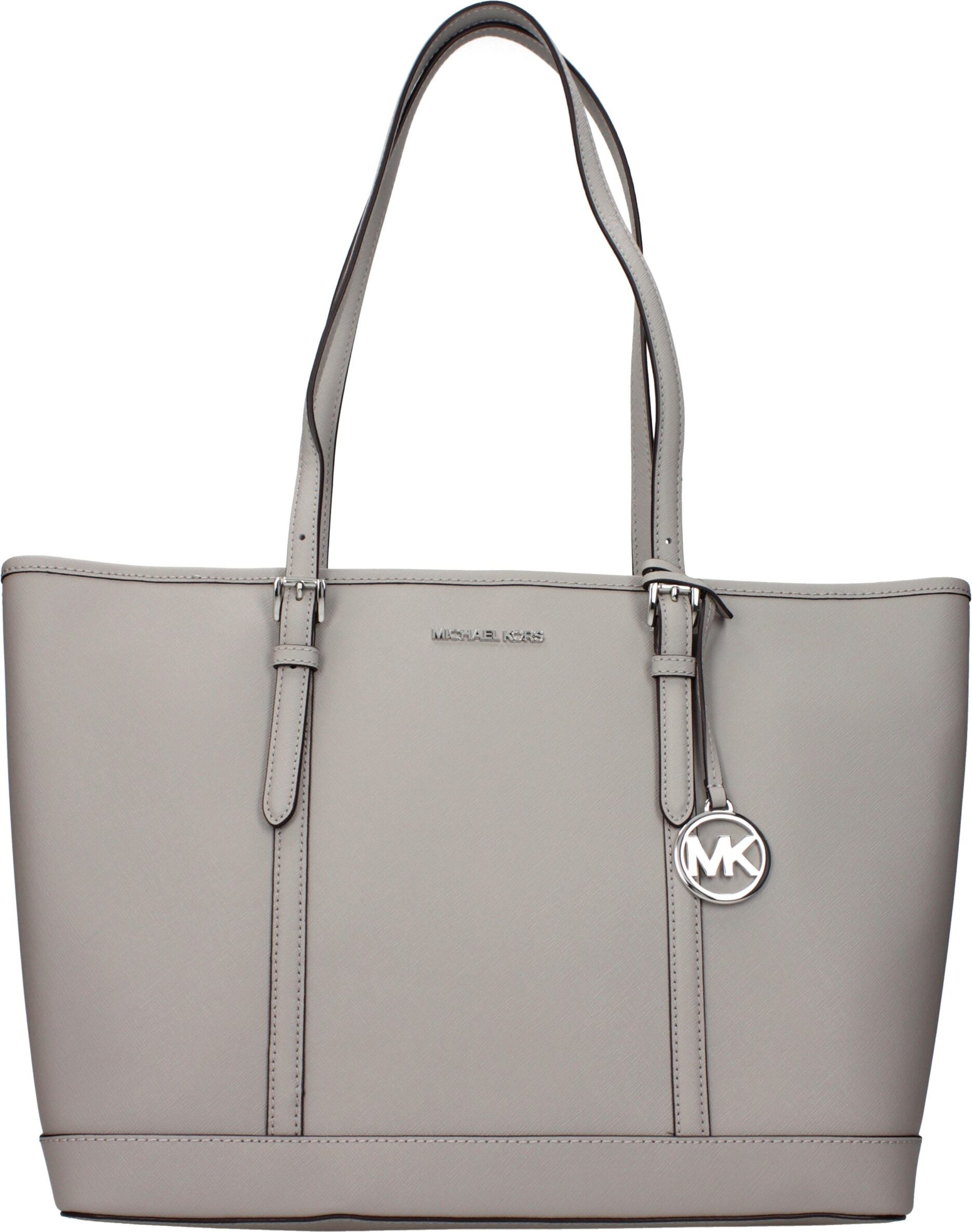 Сумка на плечо Michael Kors из серой кожи