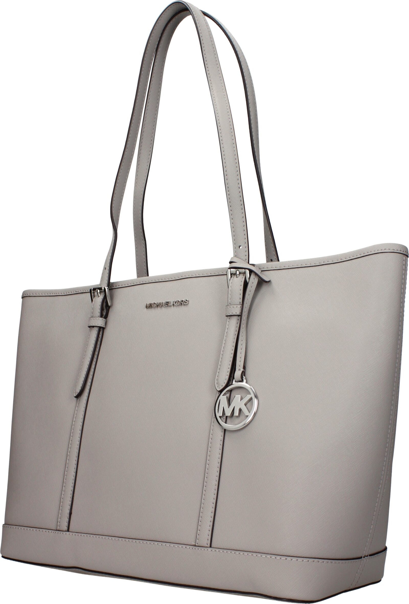 Сумка на плечо Michael Kors из серой кожи