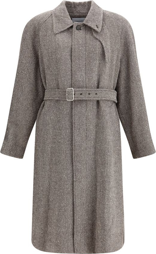 Ferragamo Beige Wool Coat