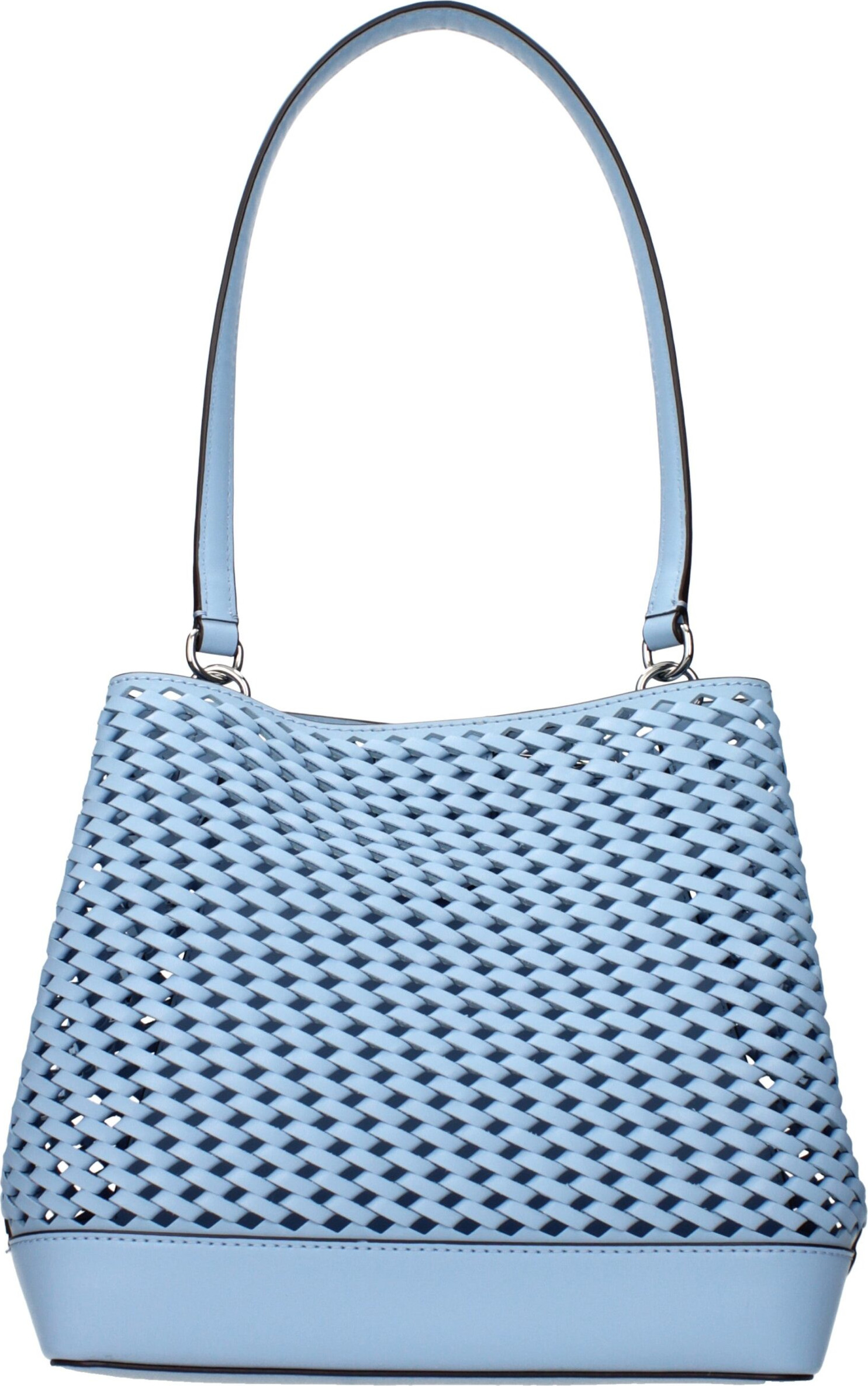 Michael Kors Light Blue Leather Shoulder Bag