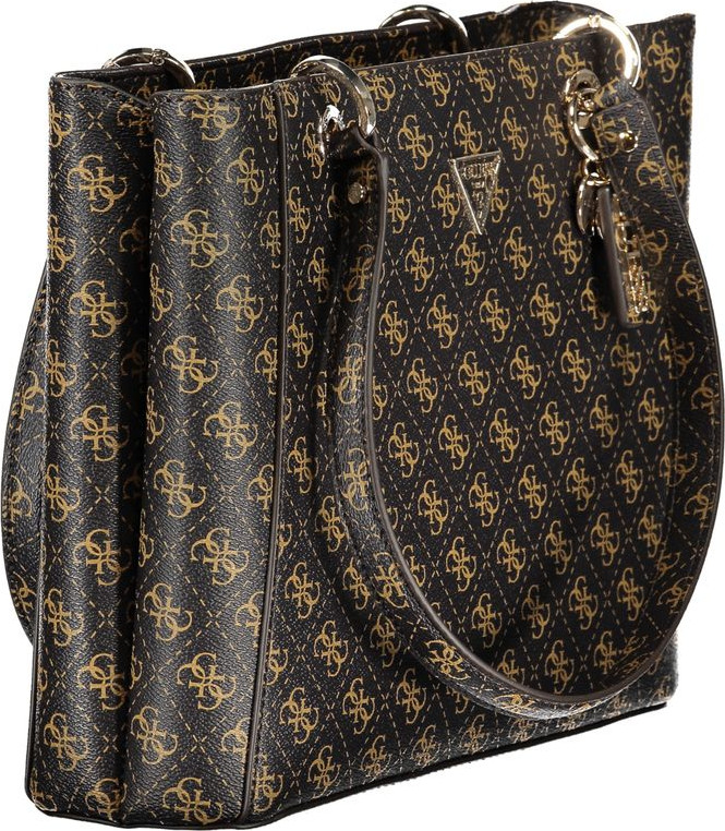 Brown Polyethylene Handbag Guess Shoes