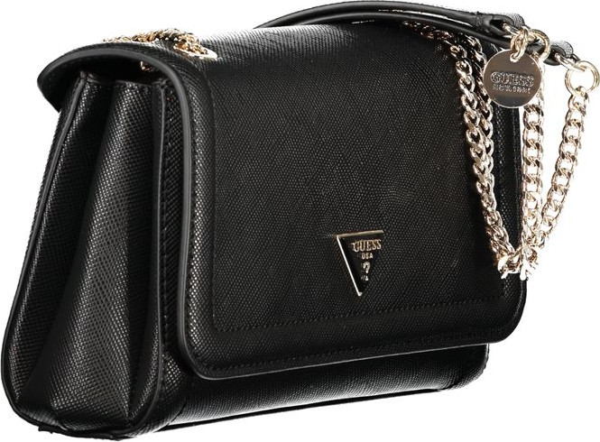 Черная полиэтиленовая сумка Guess Shoes