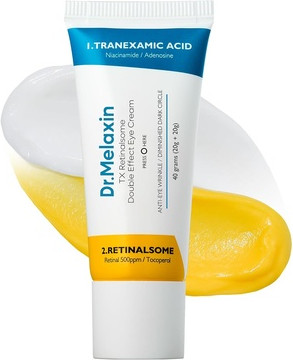Eye Cream Dr. Melaxin Tx Tranexamic Acid Retinalsome Dual Eye Cream with Adenosine and Niacinamide