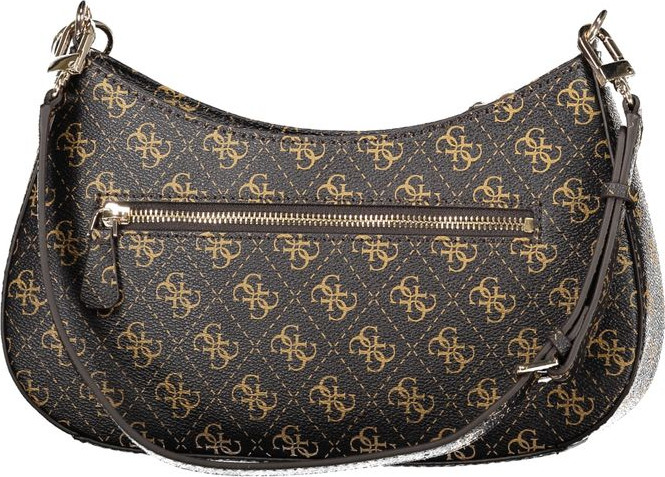 Jigarrangli polietilen qo'l sumkasi Guess Shoes