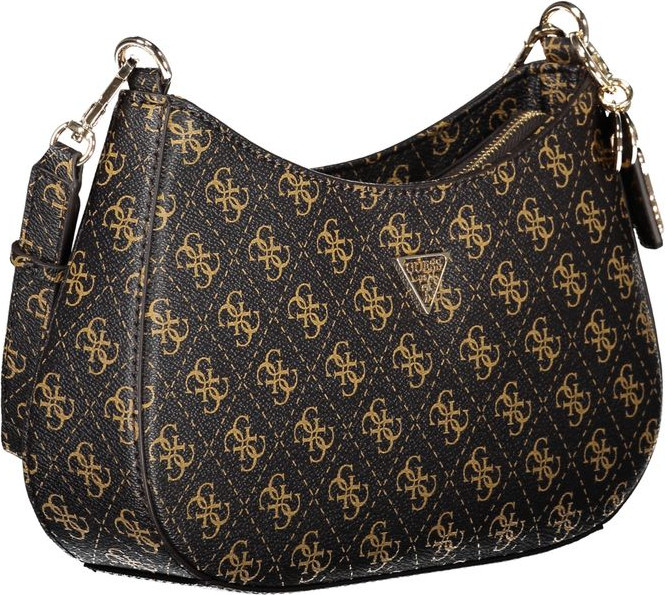 Jigarrangli polietilen qo'l sumkasi Guess Shoes
