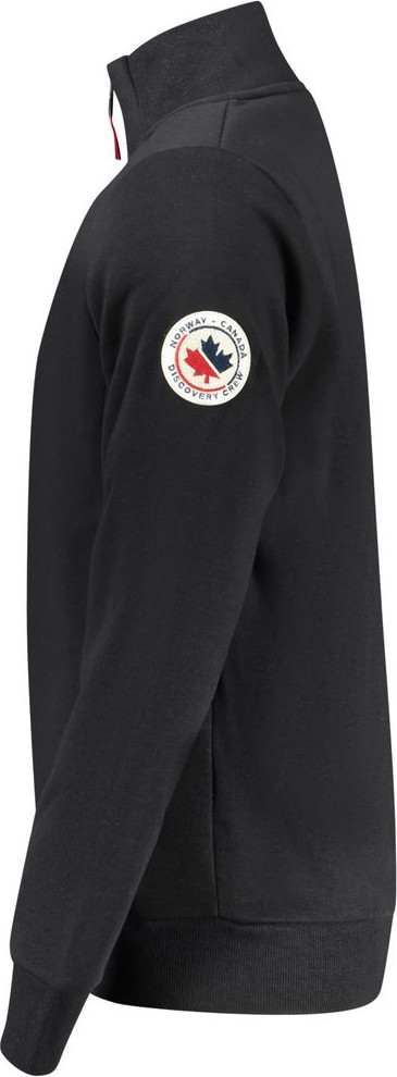 Черная хлопковая толстовка Geographical Norway