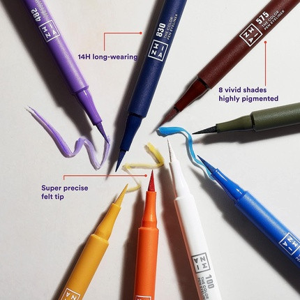 Liquid Eyeliner 3ina The Color Pen Eyeliner