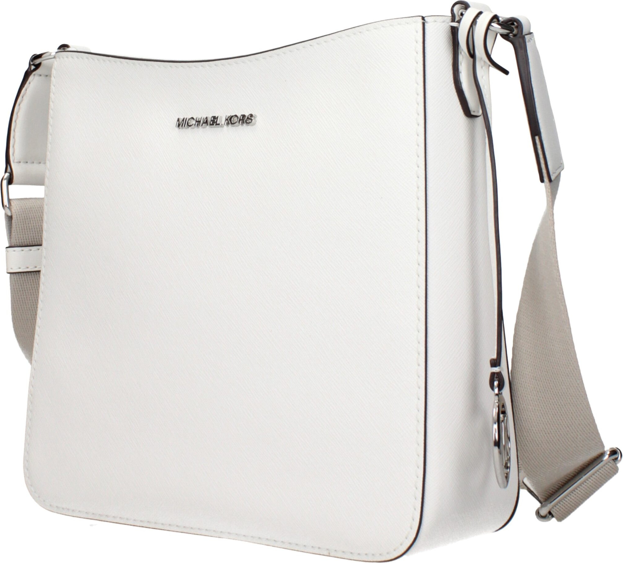 Shoulder Bag Michael Kors White Leather