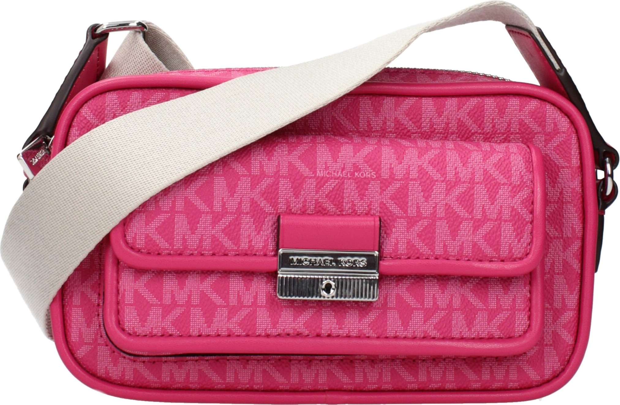 Michael Kors Розовая сумка через плечо из ткани