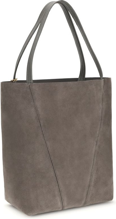 Gray Calf Leather Bos Taurus Shoulder Bag Chloe