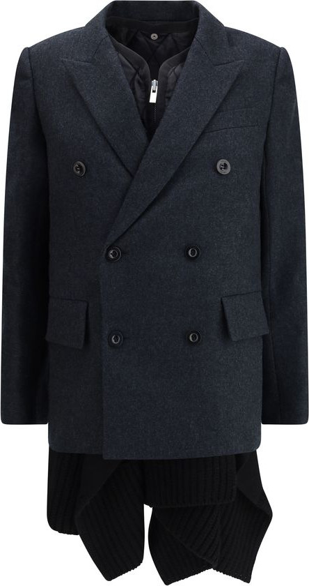 Wool Coat Sacai