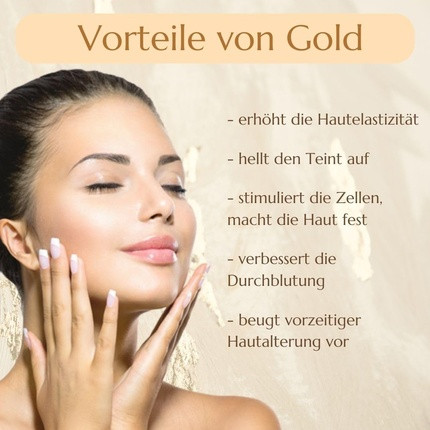 Green Idea Anti-Falten Gesichtscreme mit 24-karätigem Gold