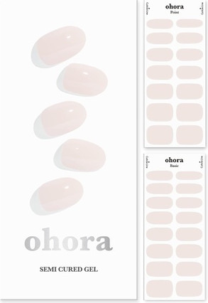 Gel Nail Strips Ohora N Cream Light