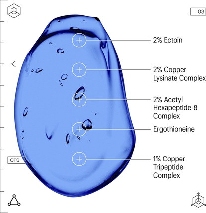 Serum Allies of Skin Kupfer Tripeptide & Ectoin Advanced Repair Serum