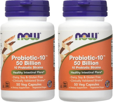 Capsules Now Foods Probiotic-10 50 Billion