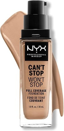 Foundation NYX Professional Makeup Can't Stop Won't Stop Full Coverage Foundation