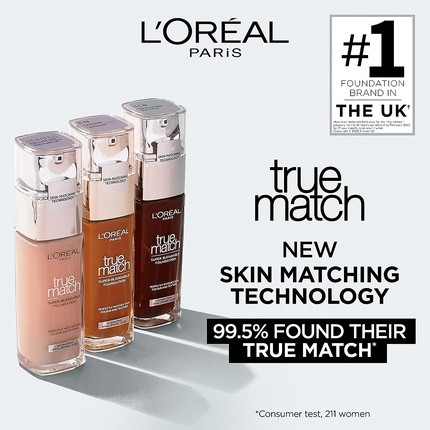 Flüssiges Make-up L'Oreal Professional True Match mit Hyaluronsäure LSF 17