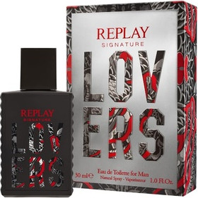 Eau de Toilette Replay Signature Lovers for Man