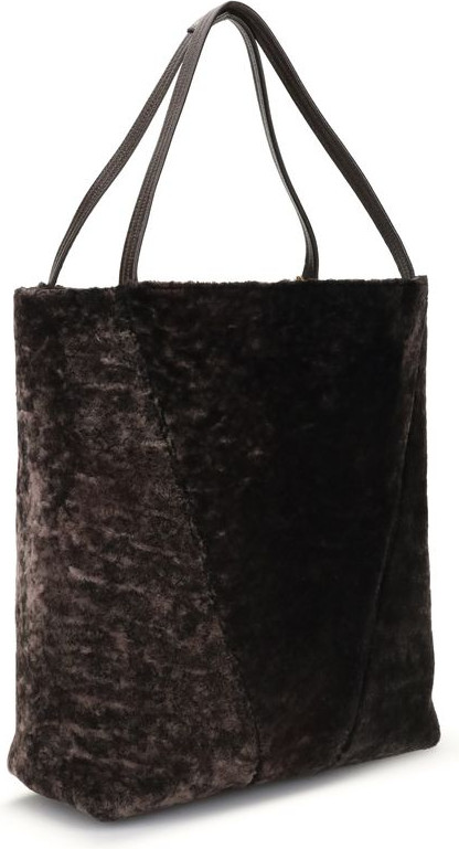Brown Fur Shoulder Bag Chloe