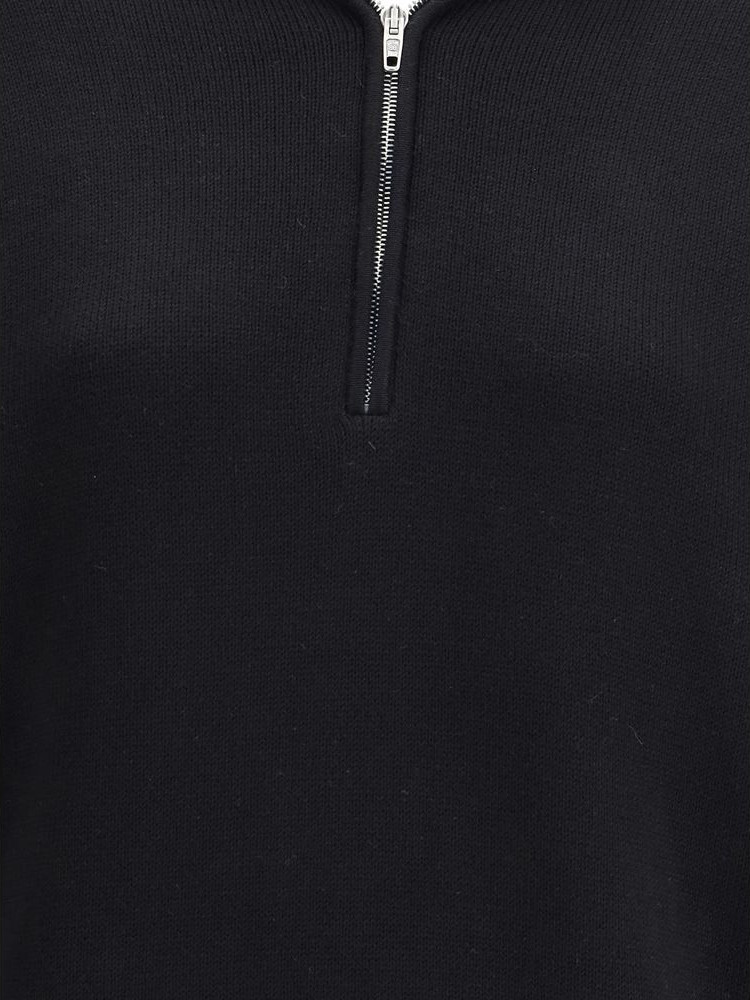 Black Cotton Sweatshirt Balenciaga