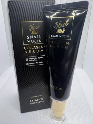 Glamfox Collagen Serum mit Schwarzem Schneckenschleim