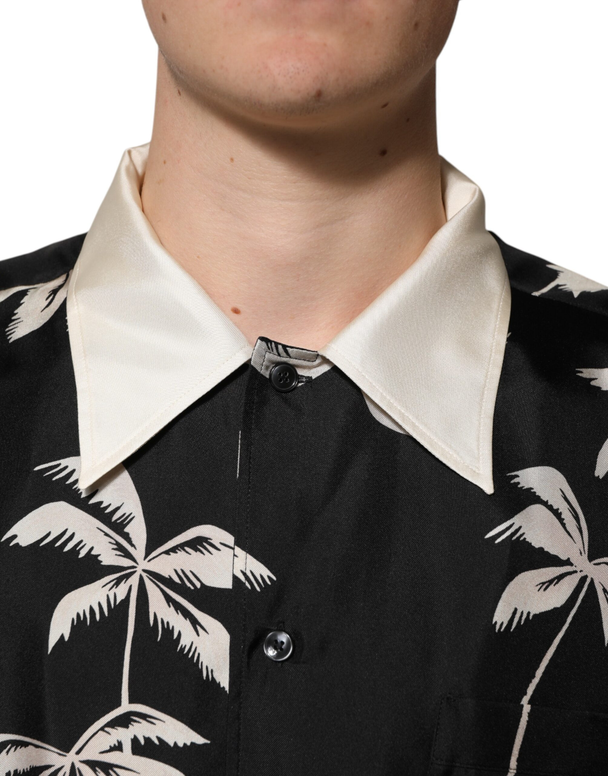 Dolce & Gabbana Qisqa Yengli Ko'ylak