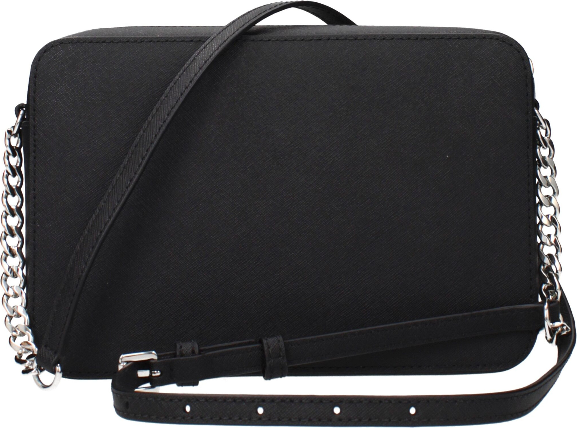Michael Kors Black Leather Crossbody Bag