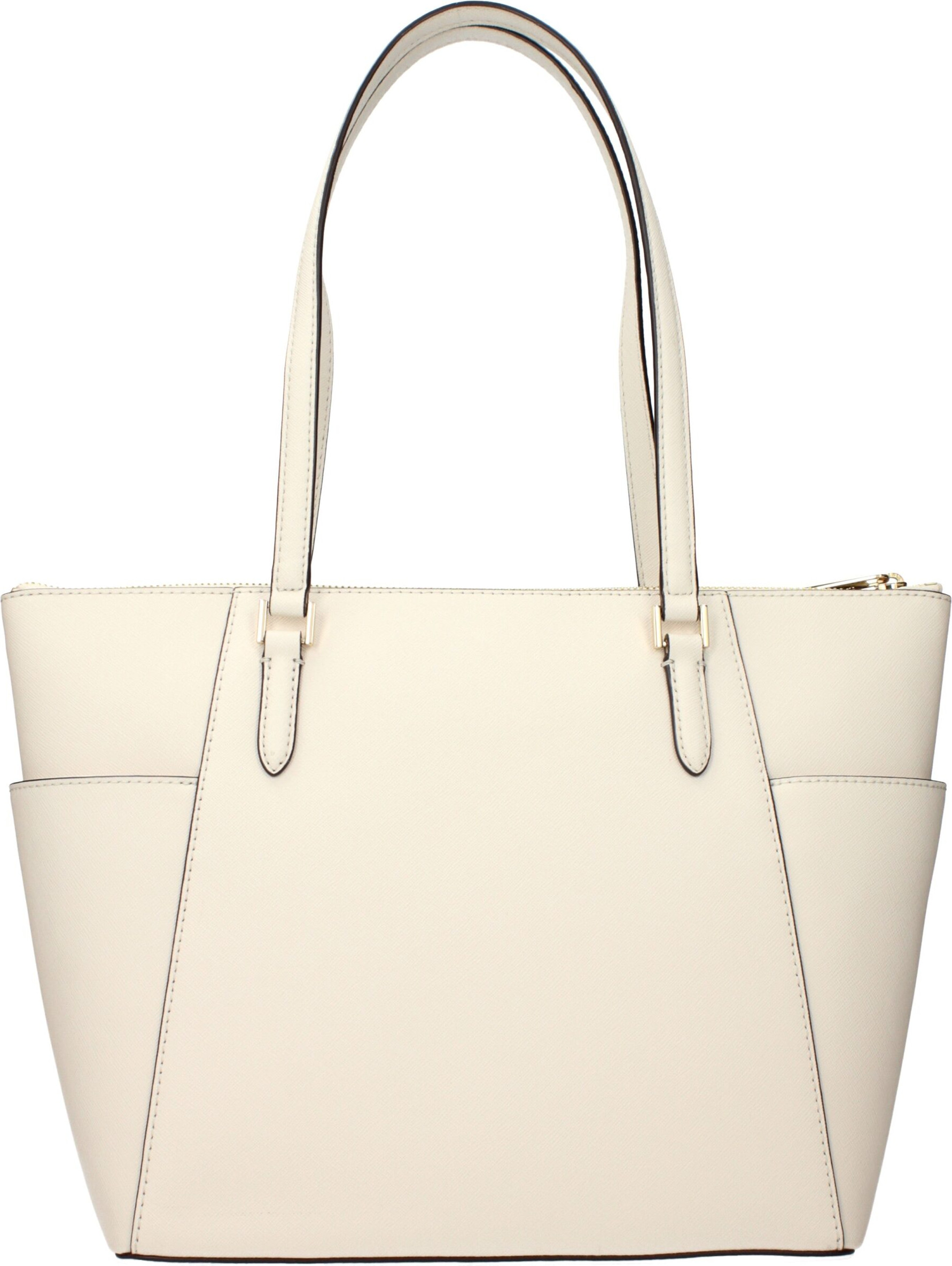 Beige Leather Shoulder Bag Michael Kors
