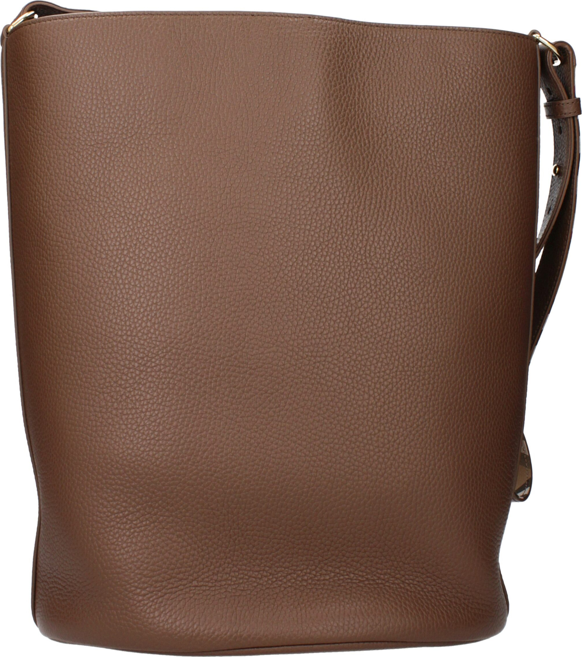 Handbag Burberry Brown Leather